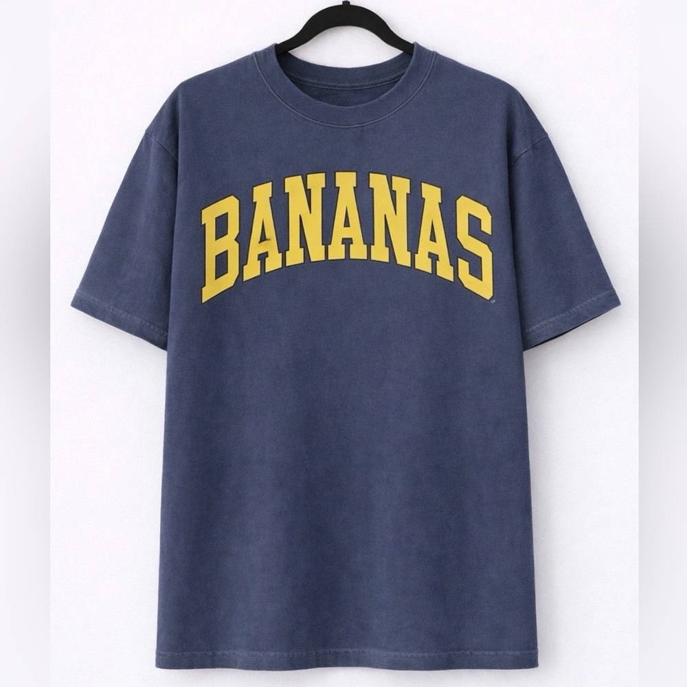 New Savannah Bananas Baseball Comfort Colors Denim Shirt, L
